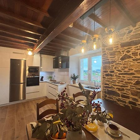 Vila Casa Tarrio Con Piscina - Santiago De Compostela Boqueixon Exteriér fotografie