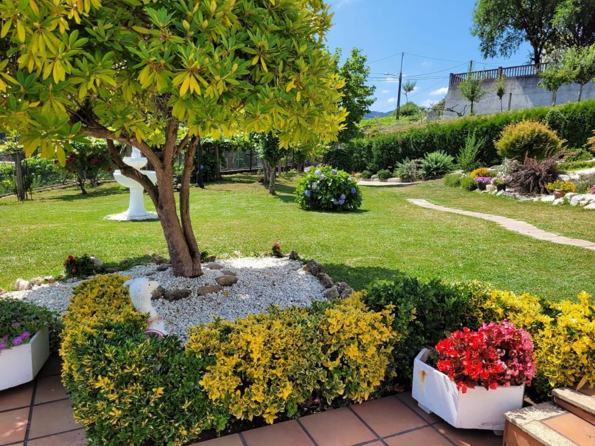 Vila Casa Tarrio Con Piscina - Santiago De Compostela Boqueixon Exteriér fotografie