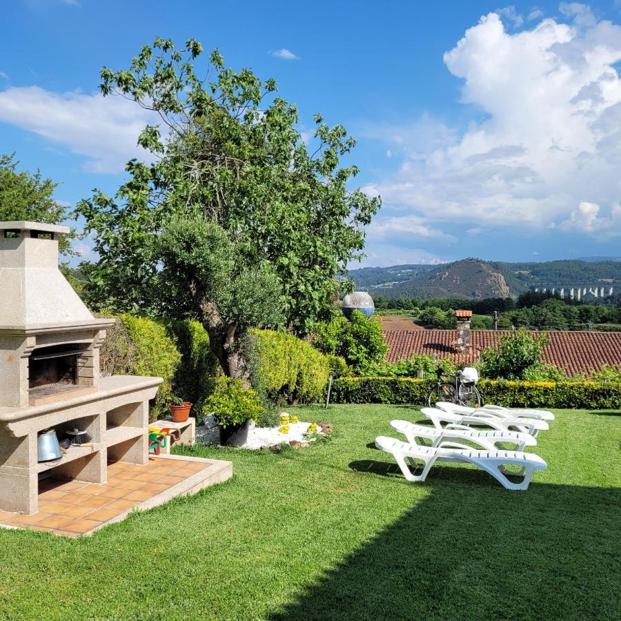 Vila Casa Tarrio Con Piscina - Santiago De Compostela Boqueixon Exteriér fotografie