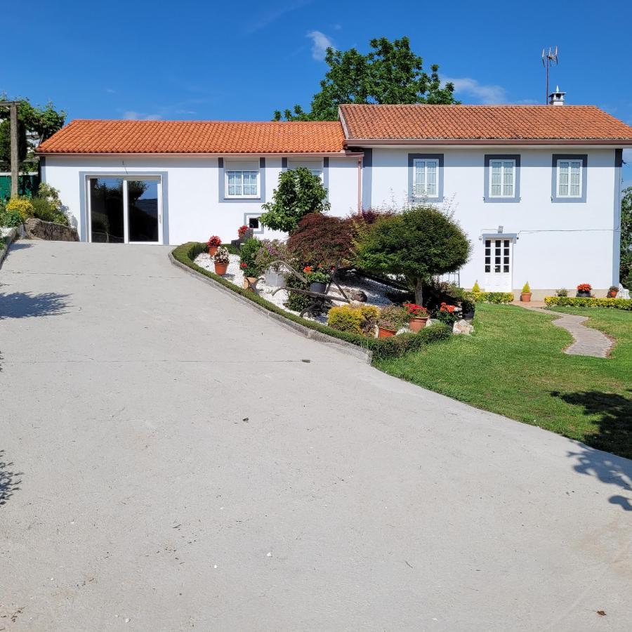 Vila Casa Tarrio Con Piscina - Santiago De Compostela Boqueixon Exteriér fotografie