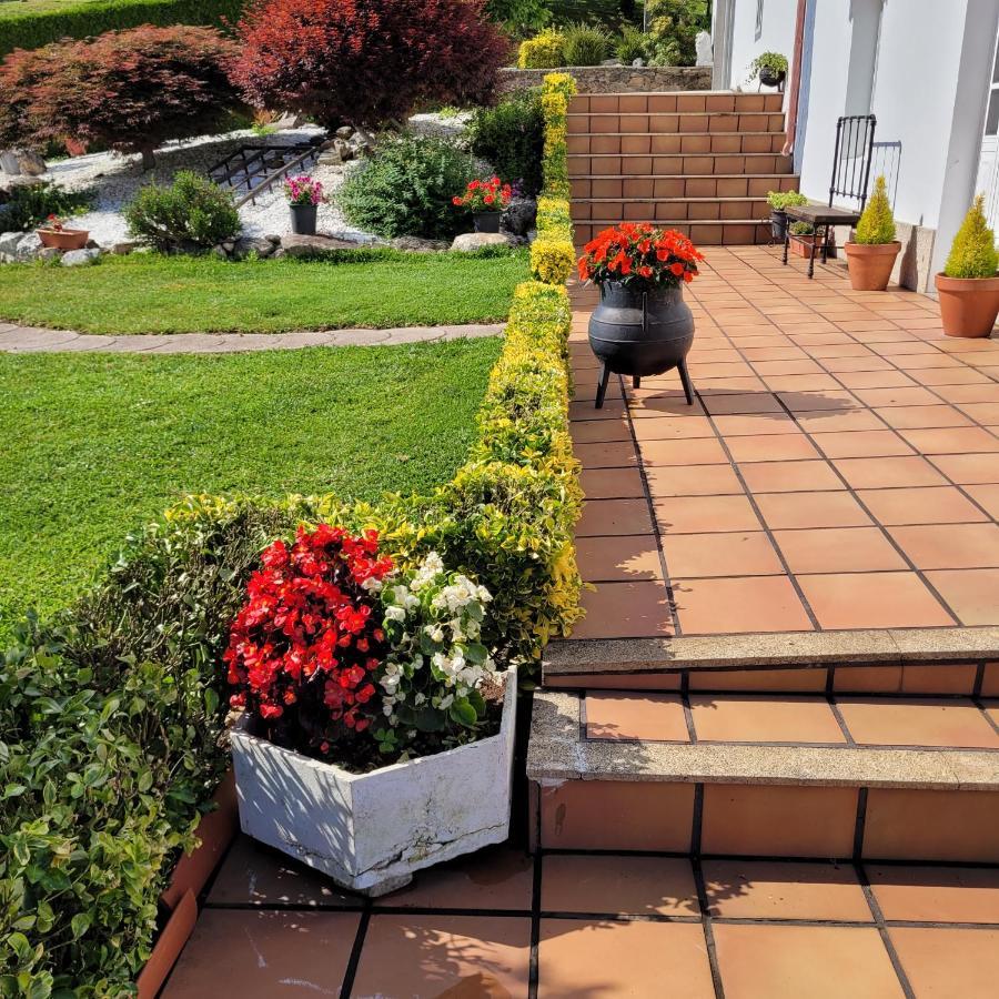 Vila Casa Tarrio Con Piscina - Santiago De Compostela Boqueixon Exteriér fotografie