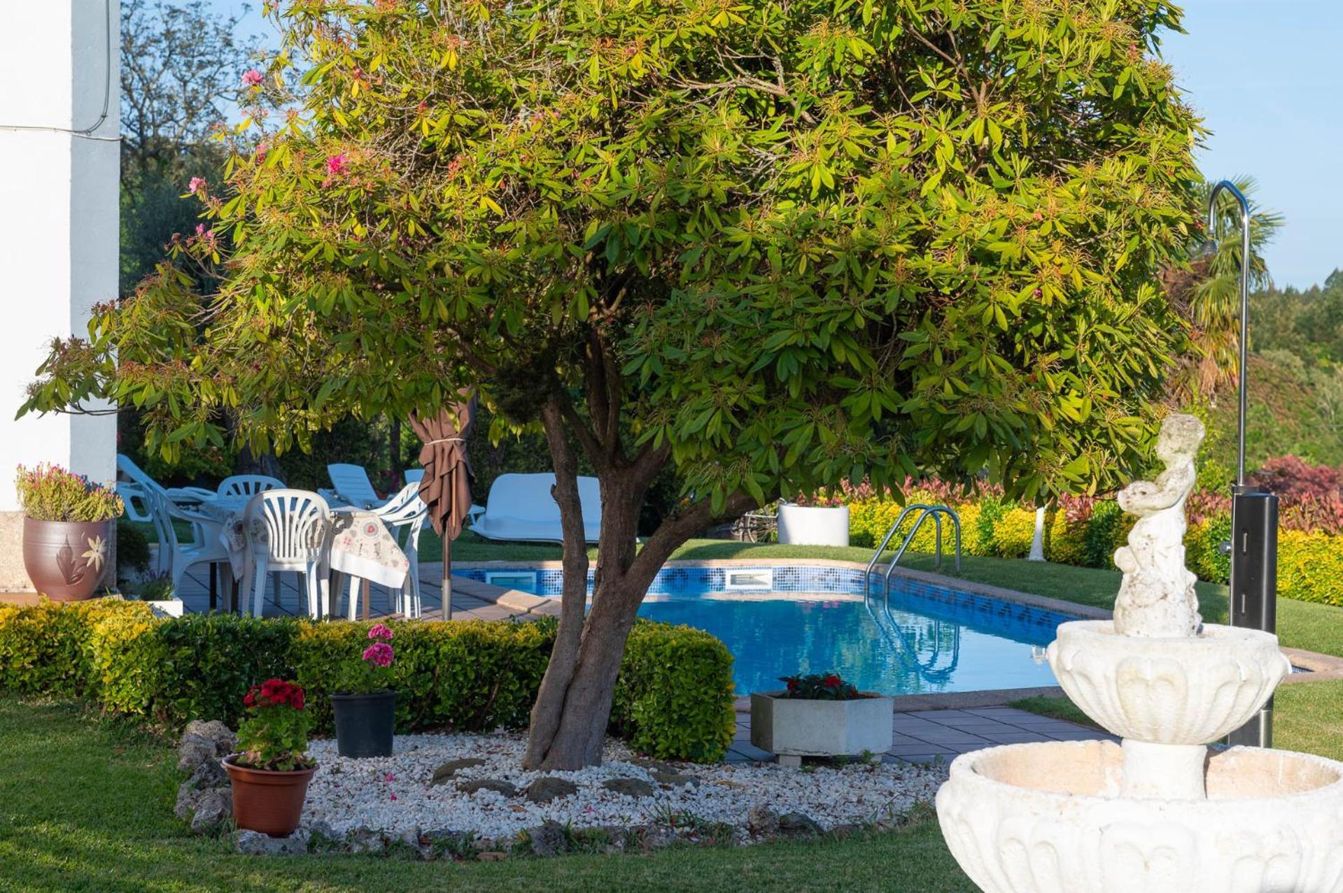 Vila Casa Tarrio Con Piscina - Santiago De Compostela Boqueixon Exteriér fotografie