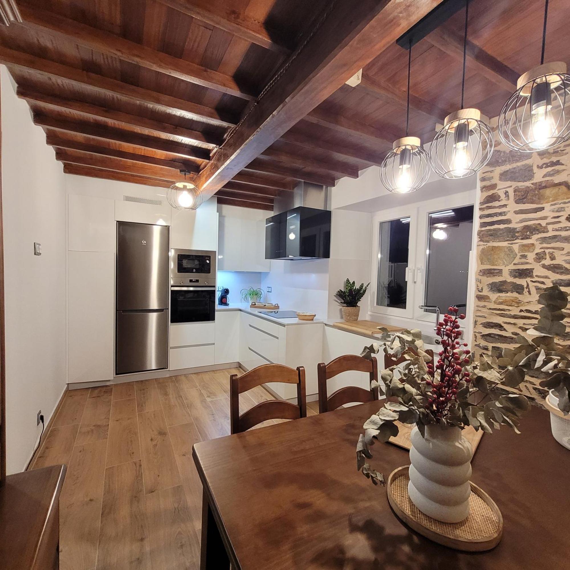 Vila Casa Tarrio Con Piscina - Santiago De Compostela Boqueixon Exteriér fotografie